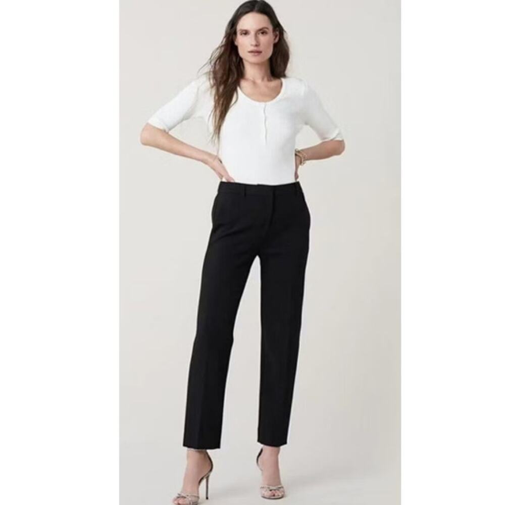 Diane Von Furstenberg Genesis Black Pants 8